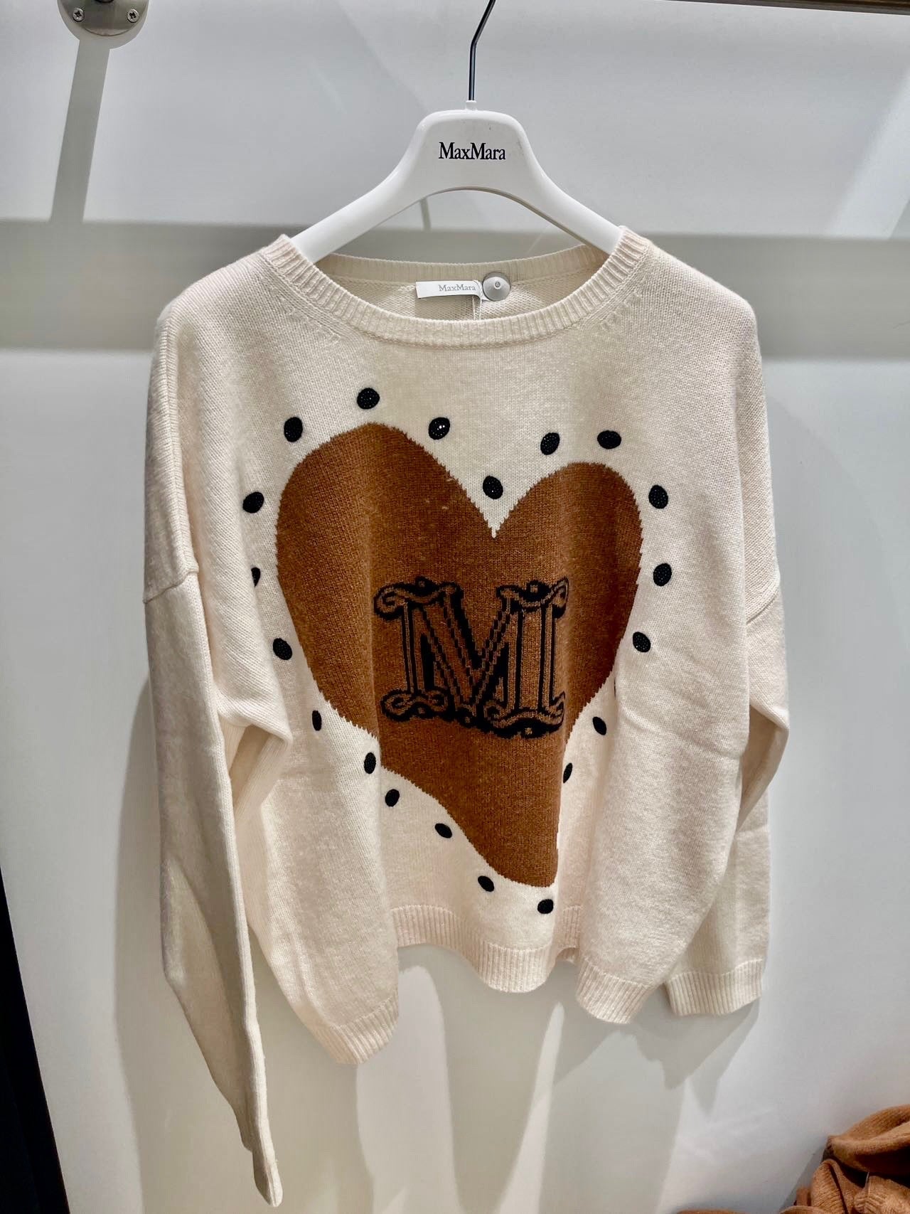 Cream Maxi jumper