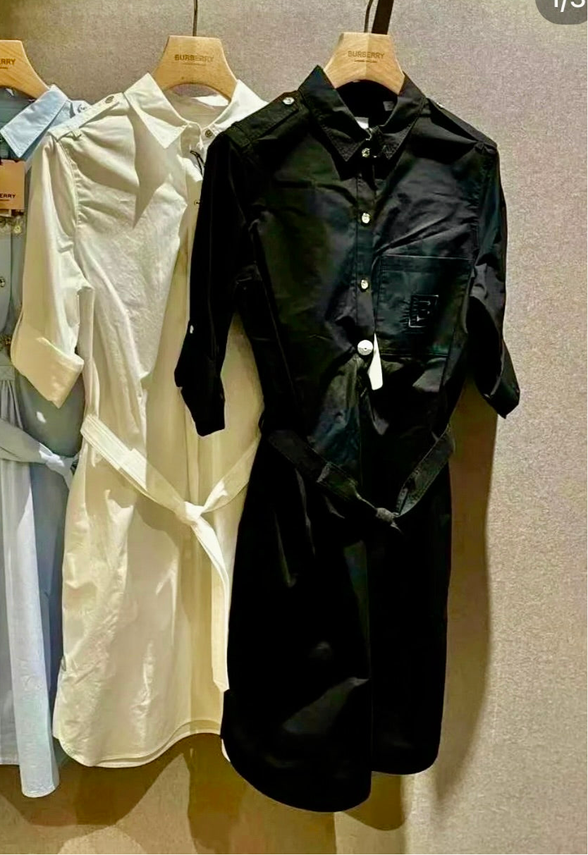 Shirt dress set
