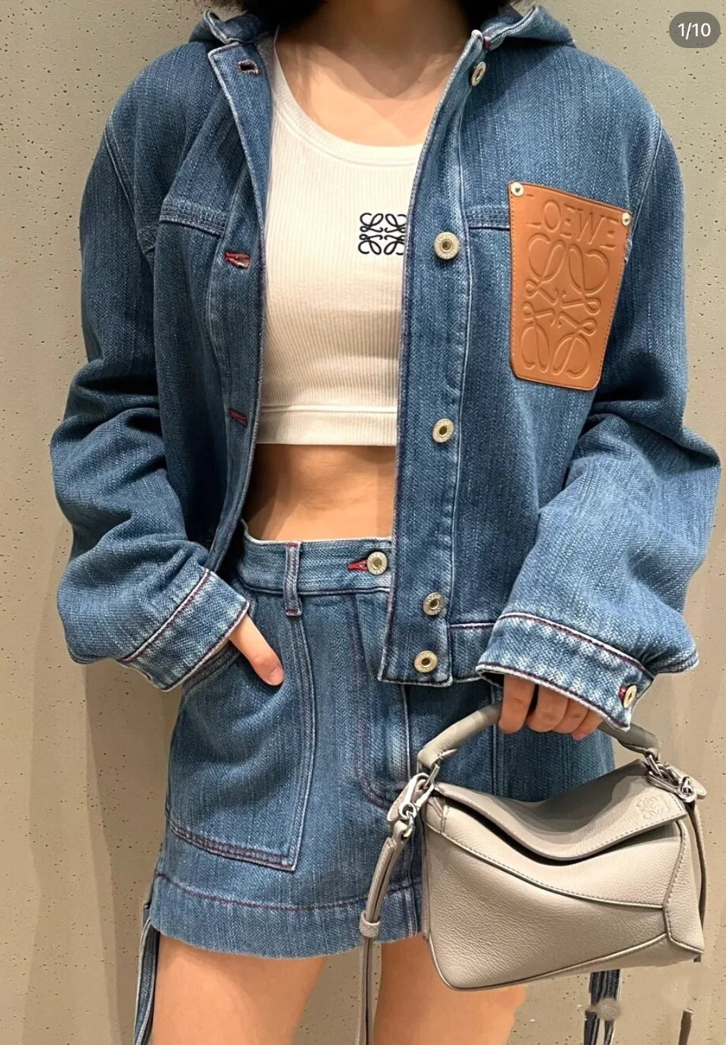 Patch Denim Jacket