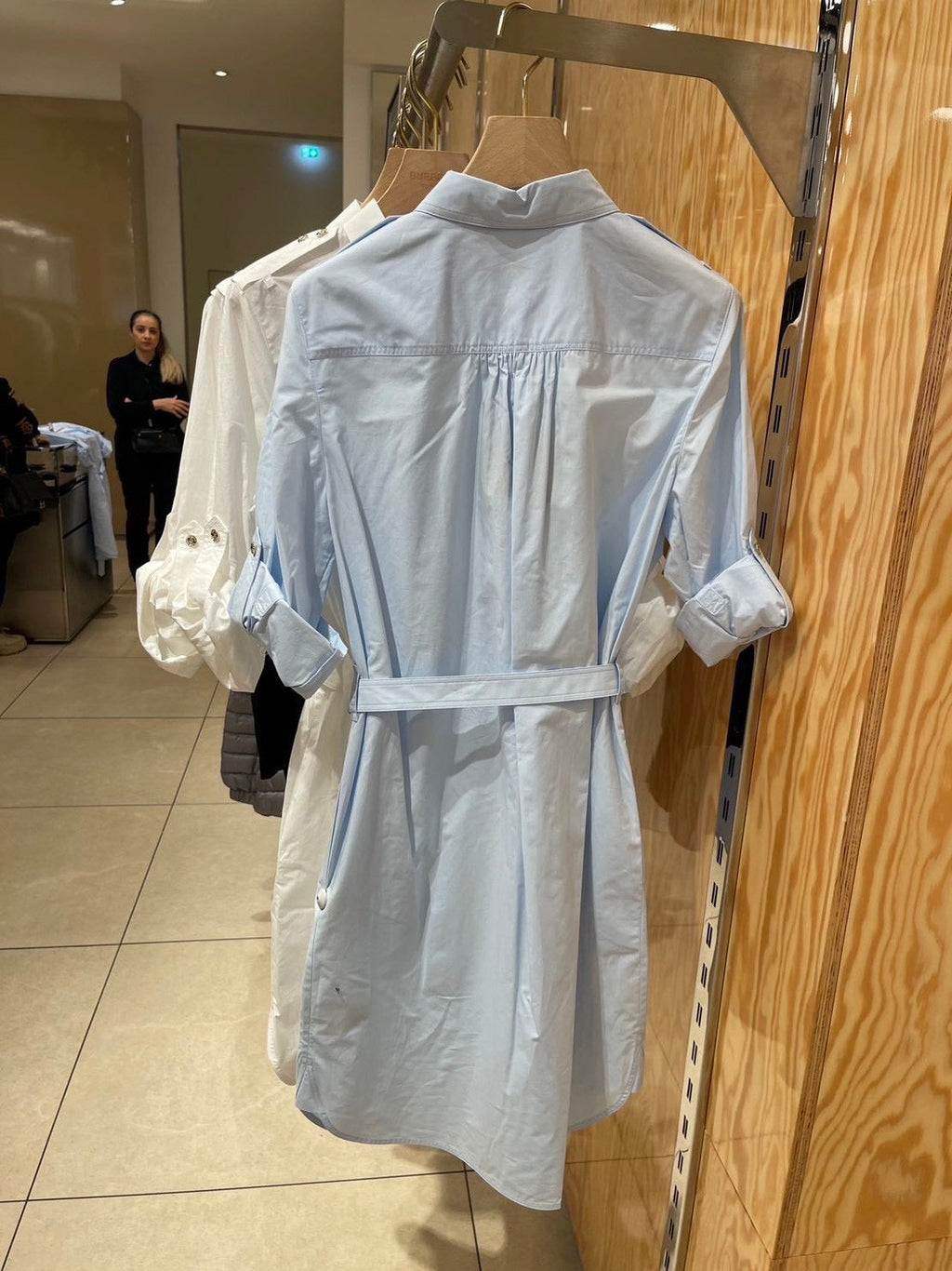 Shirt dress set