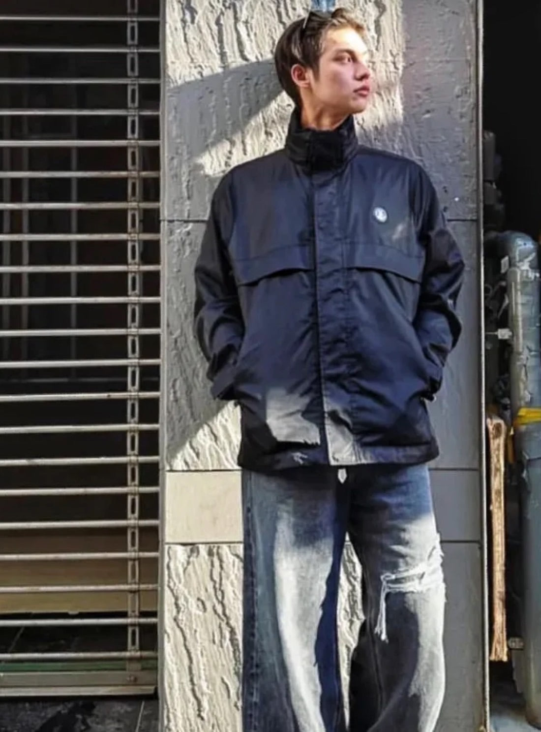Neck sharp Jacket