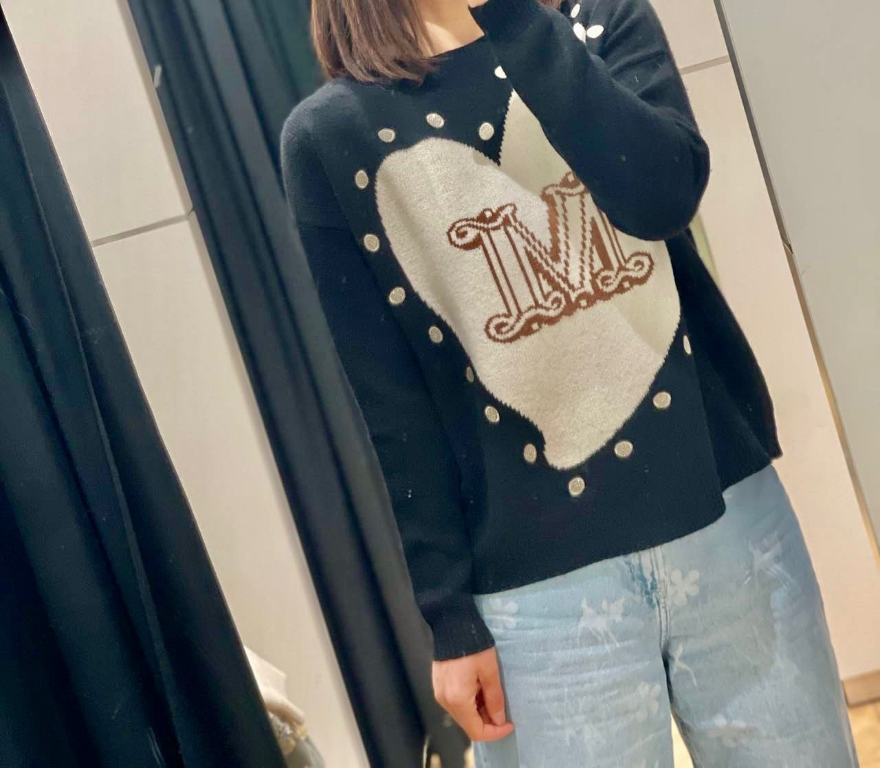 Black Maxi jumper