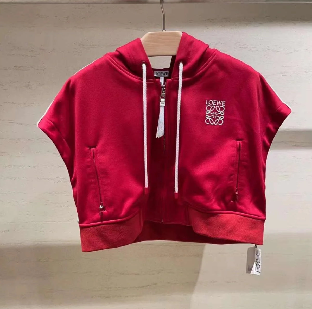 Zip Hoody Top