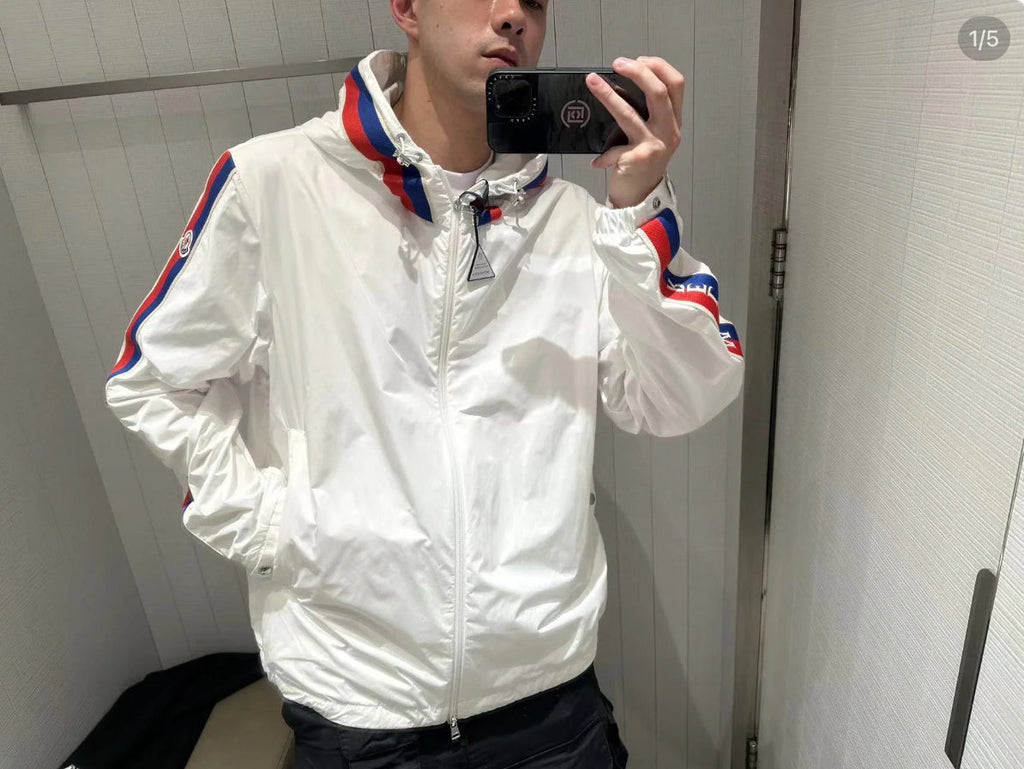 Stripe sleeves Jacket