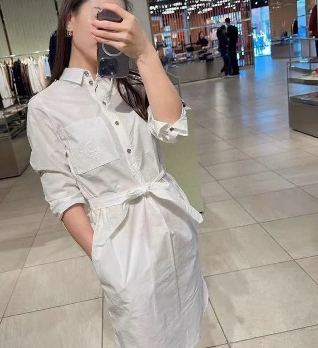 Shirt dress set