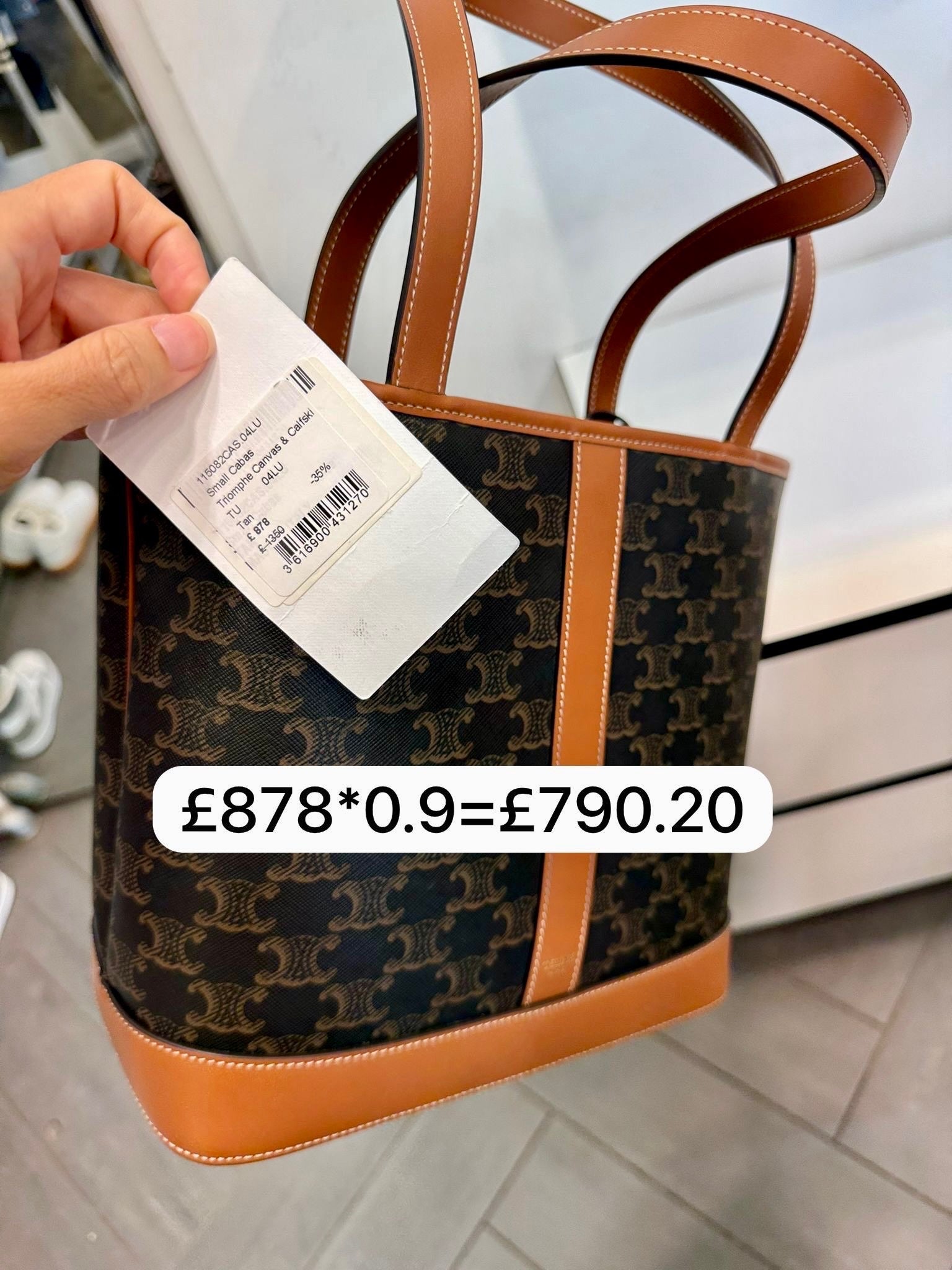 Small Cabas Tote bag