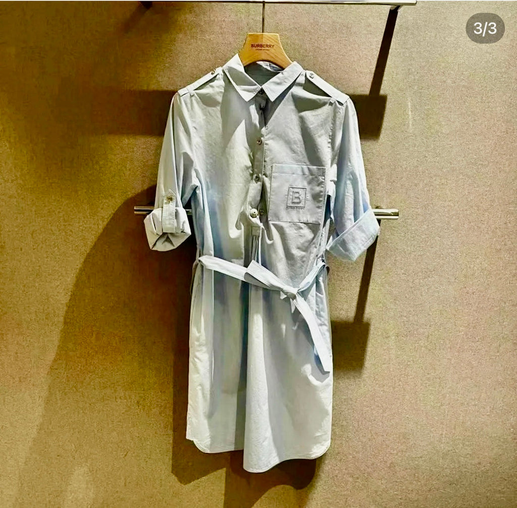 Shirt dress set