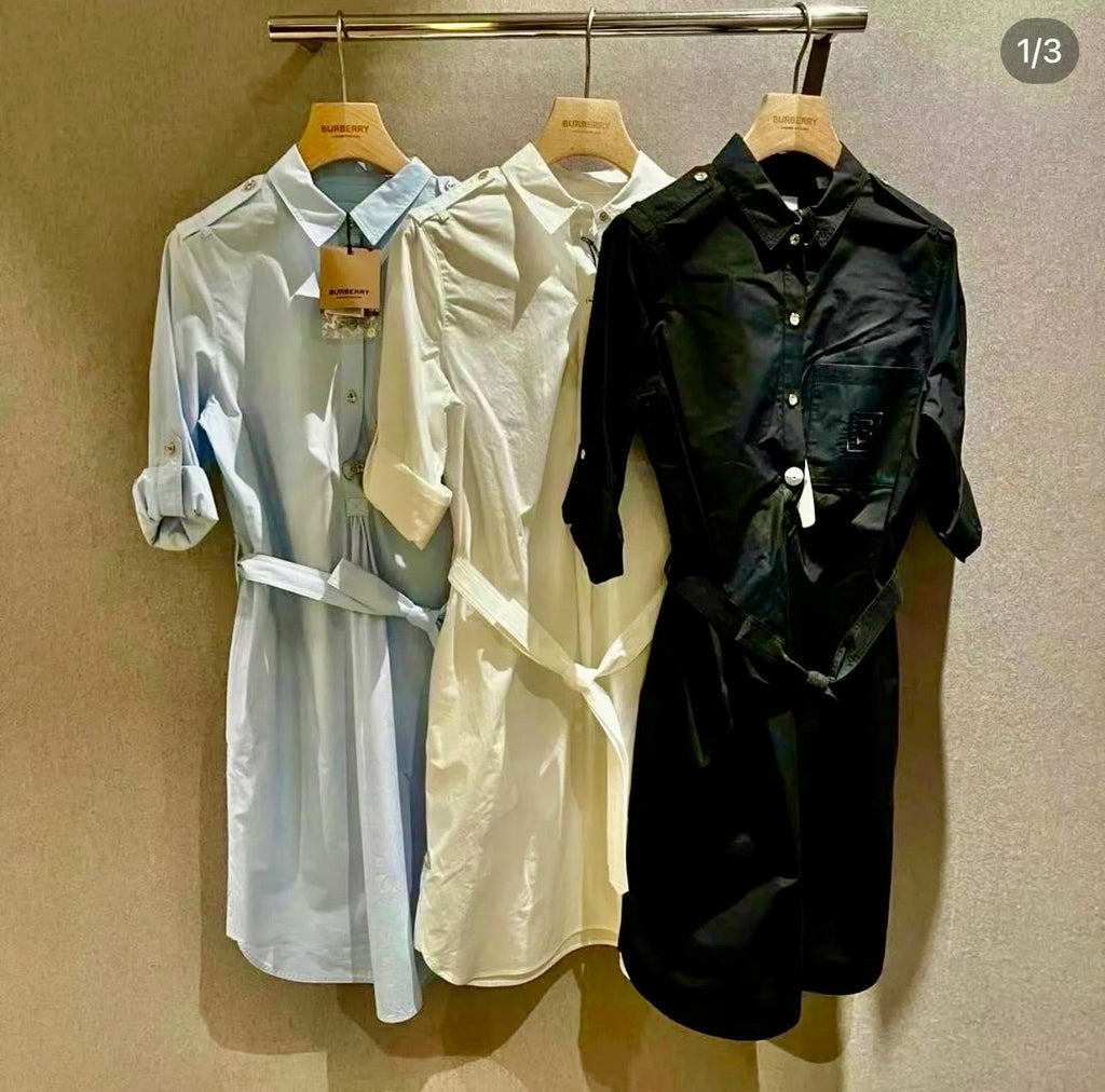 Shirt dress set