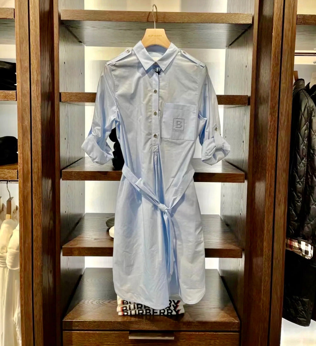 Shirt dress set