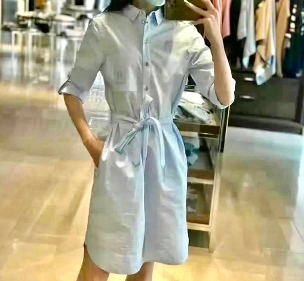 Shirt dress set