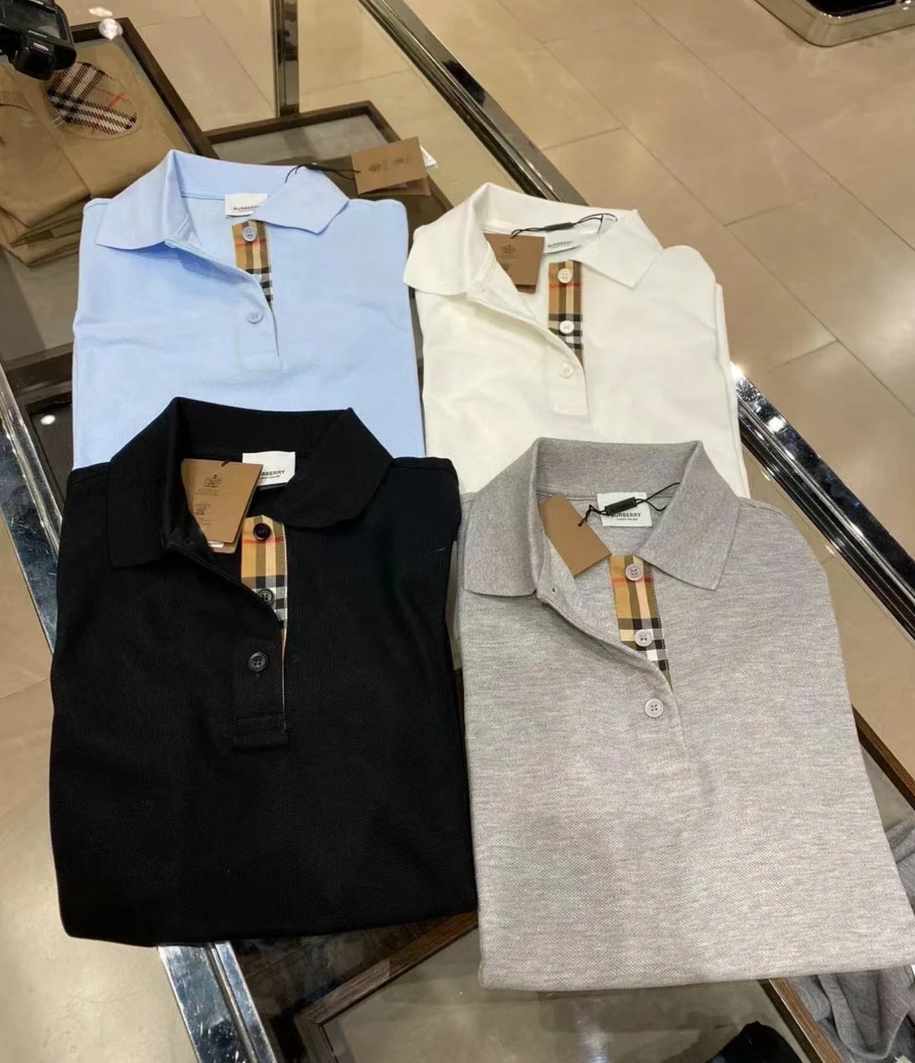 Colour four polo